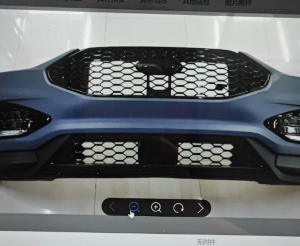 Ford Front Bumper Assembly (Complete with Grille & Fog Light Housing)